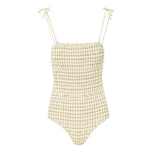 Rylee + Cru Gingham One Piece Swimsuit Sz/S